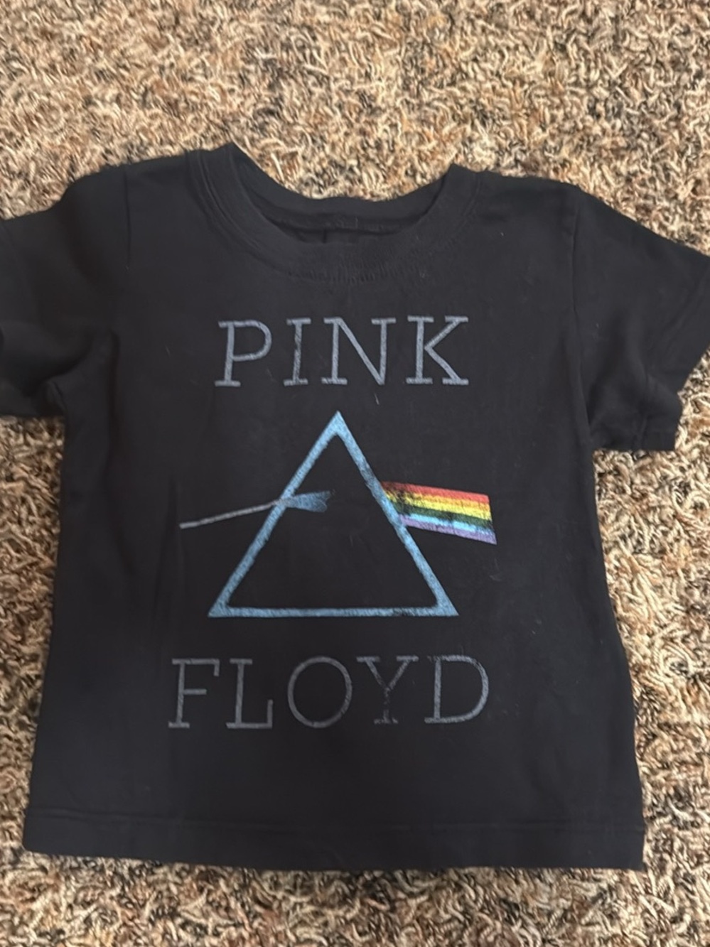 Pink Floyd Black baby toddler Graphic Tee